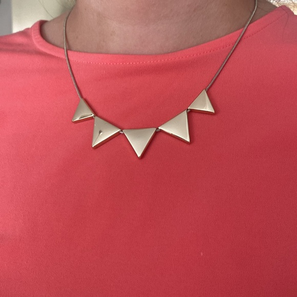 Banana Republic Triangle Necklace - Picture 3 of 8